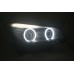 BMW E60 Black Projector Headlamp w Ring BMW E60 Black Projector Headlamp w Ring